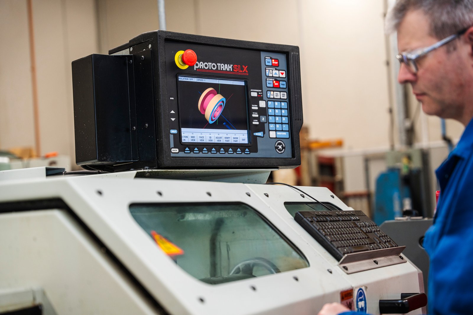 Prototype inspection at Regina Industries
