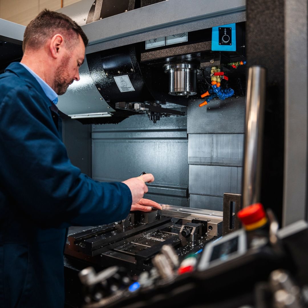 CNC production components manufactured by Regina Industries