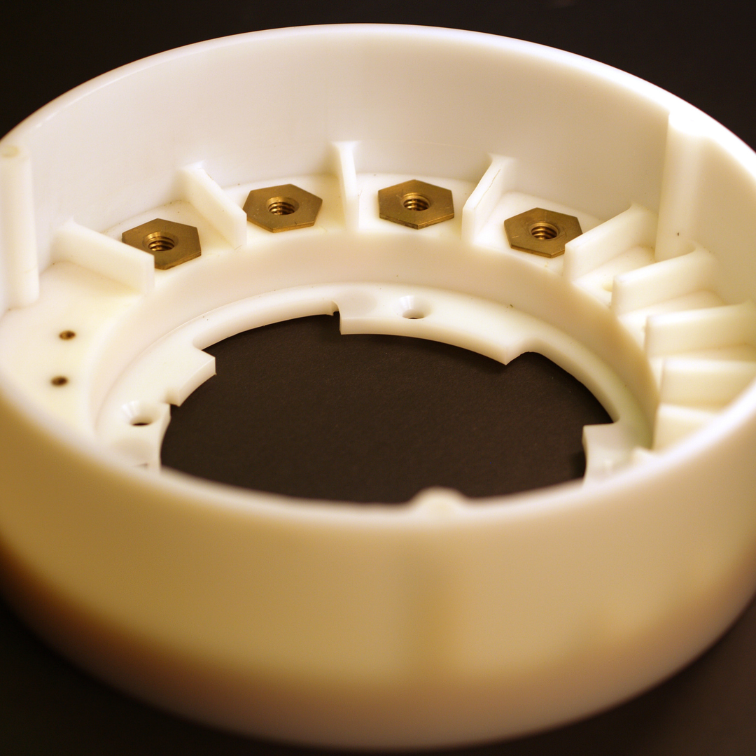 Injection moulded components manufactured from engineering polymers
